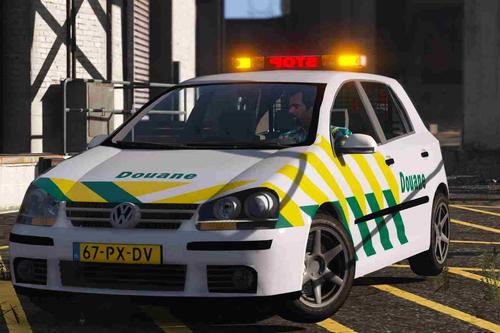 Volkswagen Golf V Nederlandse douane (Dutch Customs) D89cb4 grand theft auto v 25 5 2018 20 34 11